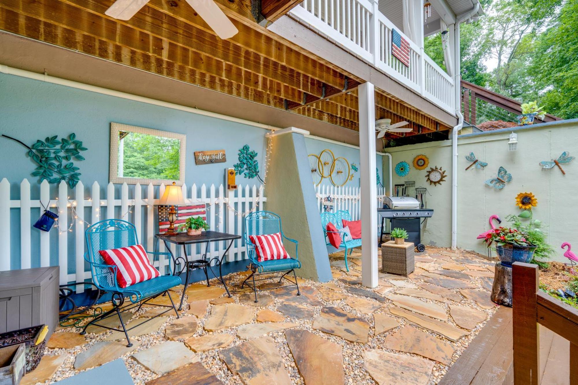 Creekside Hendersonville Haven Hot Tub And Fire Pit Exterior photo